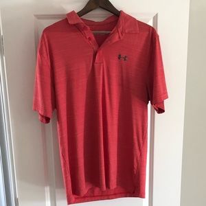 Men’s Size L Heatgear Under Armour Polo